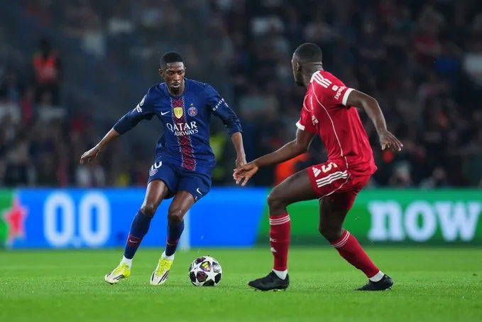 开云-登贝莱上半场2次过人+2次创造机会,都比利物浦全队多